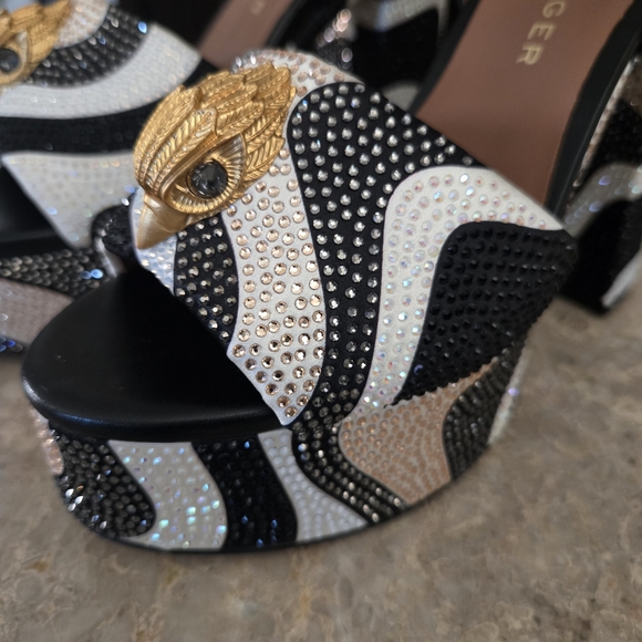 Kensington Platform Sandals by Kurt Geiger London.  Size 36.5 - US 6.5 - Picture 2 of 13